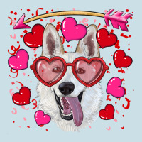Valentine's Day  White Shepherd Ladies Tee | Teevron
