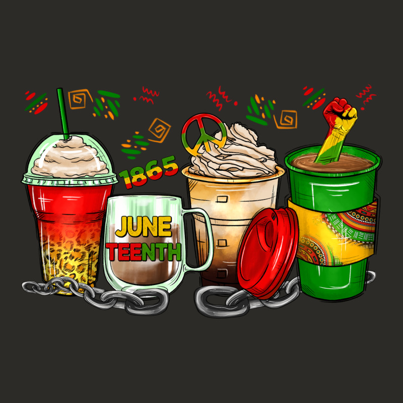 Juneteenth Coffee Cups Heavy Core Tee by Zillion Design Studio | Teevron