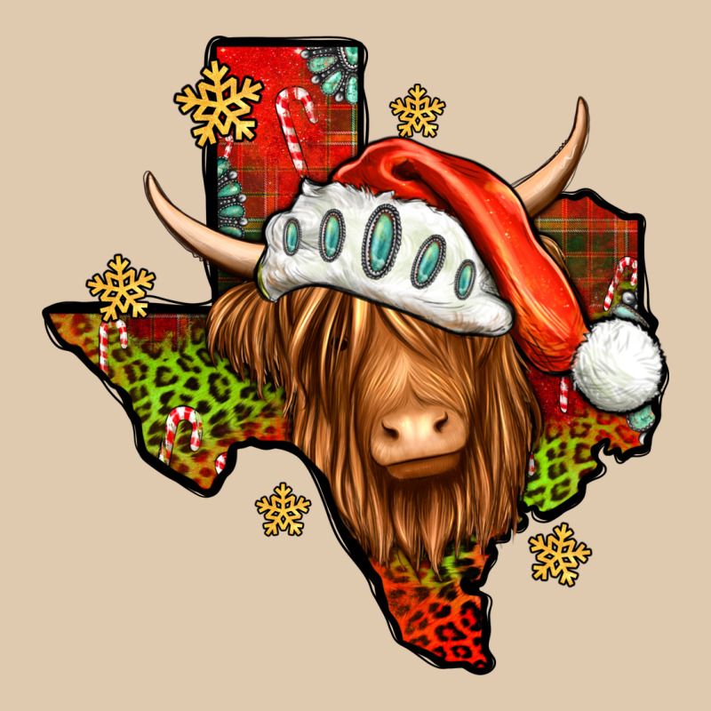 Shaggy Cow Texas Christmas Heavyweight Sweatshirt by Jasminsmagicworld | Teevron
