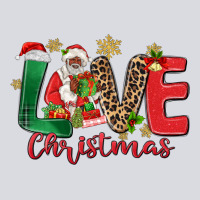 Love Christmas Black Santa Zipper Hoodie | Teevron