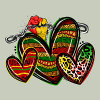 Juneteenth Hearts Ladies Tee | Teevron