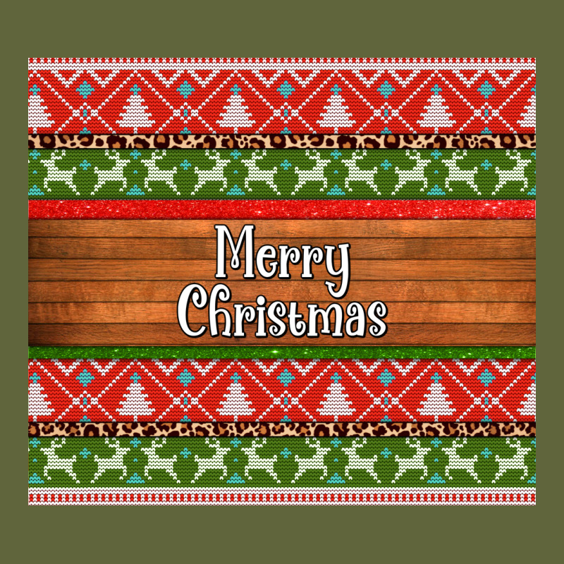 Merry Christmas Knitted Reindeer Pattern Classic Tee by Jasminsmagicworld | Teevron