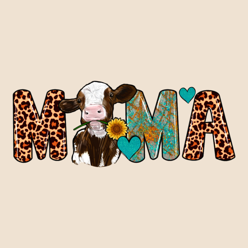 Mama Holstein Cow Urban Heavy Tee by Artiststas | Teevron