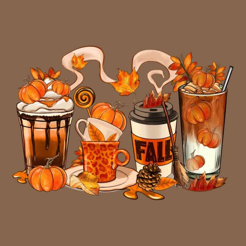 Fall Coffee Cups Premium Tee by texasbilliewilder | Teevron