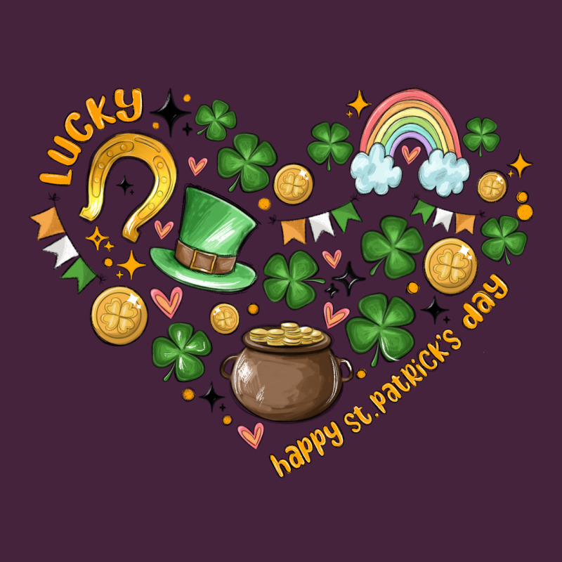 St Patricks  Hearts Long Sleeve Tee by MaliasSmallBusiness | Teevron