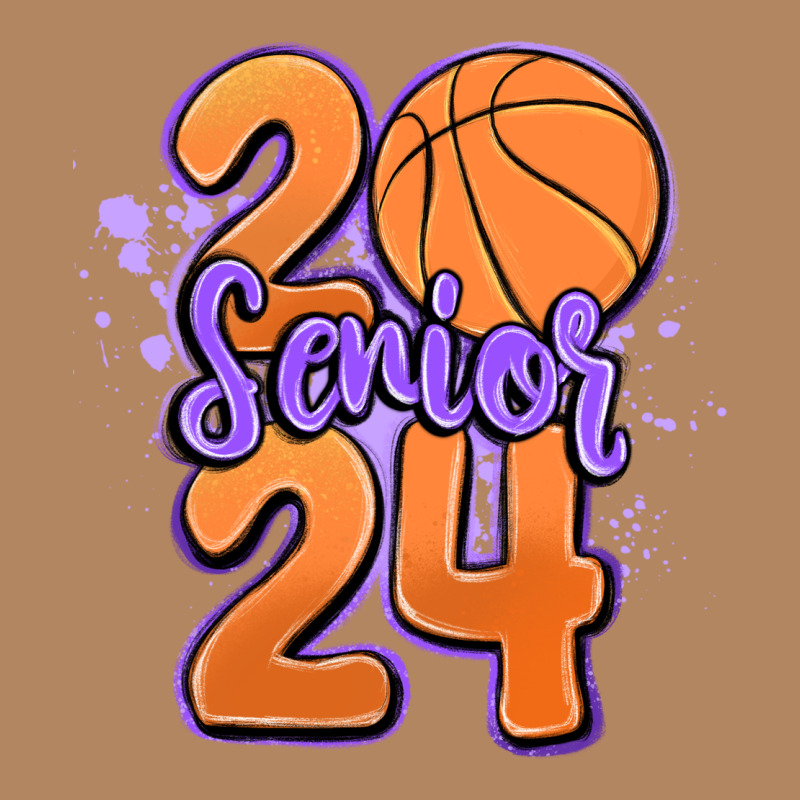 Senior 2024 Basketball Long Sleeve Tee by MaliasSmallBusiness | Teevron