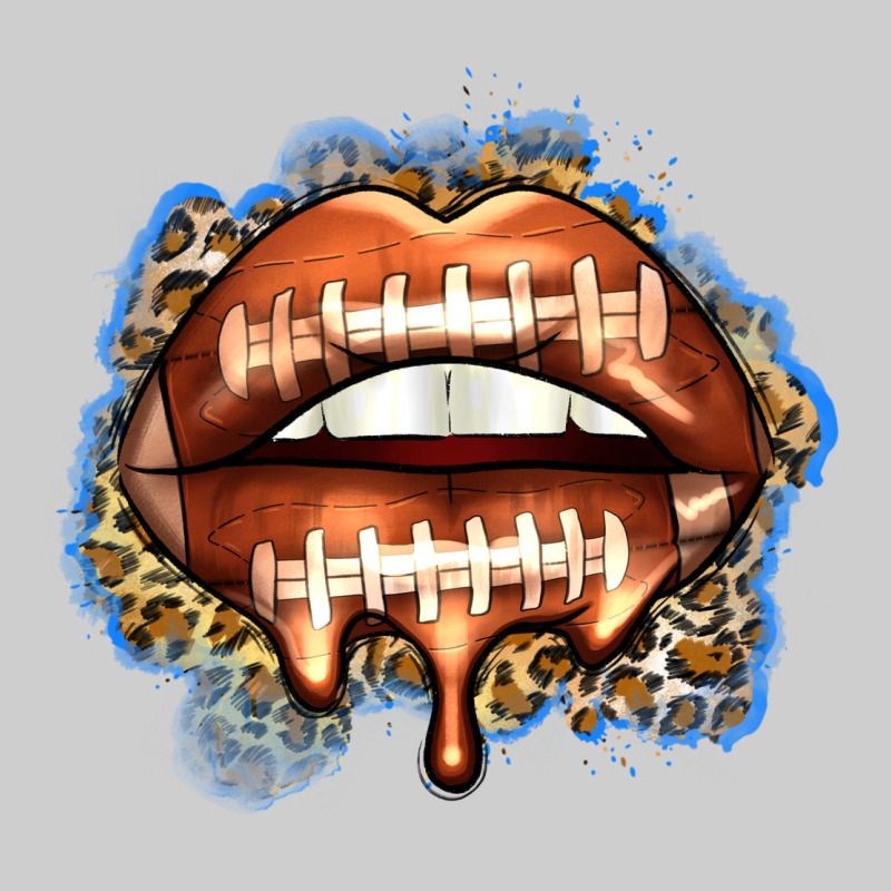 American Football Lips Premium Tee by Zillion Design Studio | Teevron