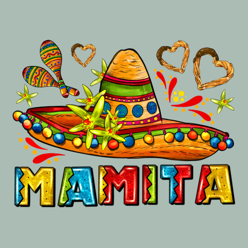 Mamita And Sombrero With Lime Flowers Classic Tee by AdoDesignShop | Teevron