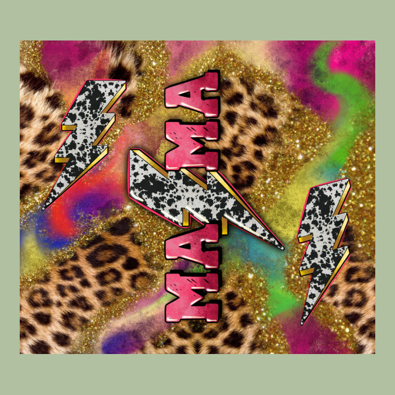 Colorful Leopard Lightning Bolt Tumbler Mother's Urban Hoodie by HowdyJamesFarm | Teevron