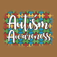 Autism Awareness Puzzle Background Vintage Tee | Teevron