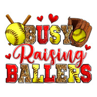 Busy Raising Ballers Softball Premium Tee | Teevron