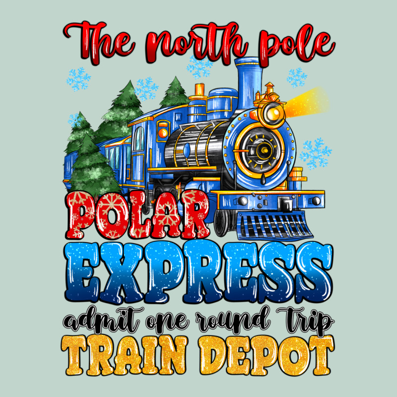 Thr North Pole Polar Express Admit One Round Trip Zipper Hoodie by MaliasSmallBusiness | Teevron