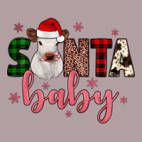 Santa Baby Cow Vintage Hoodie | Teevron