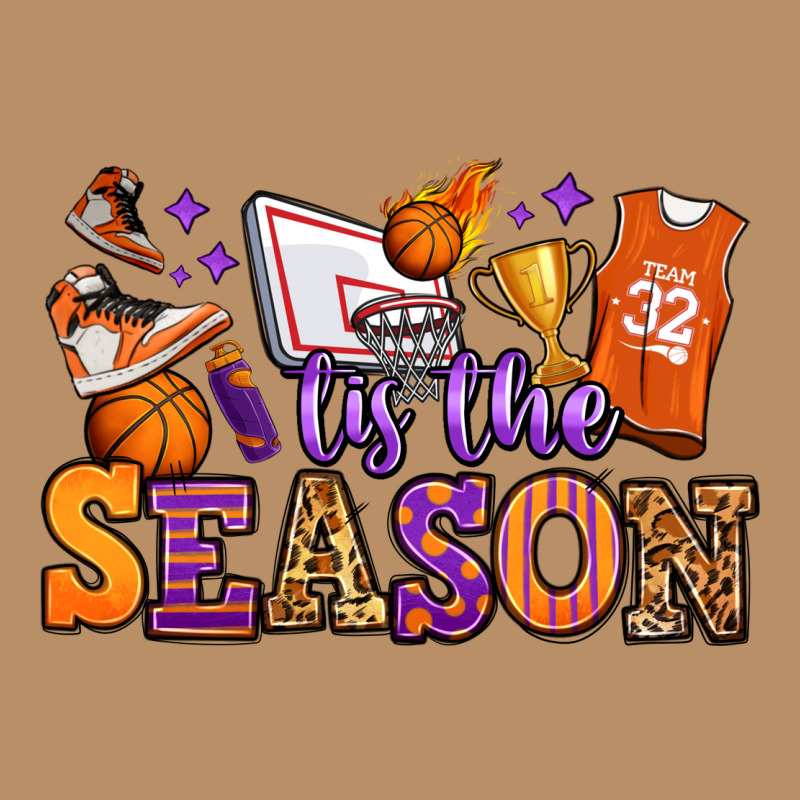 Tis The Season Basketball Vintage Hoodie by Jasminsmagicworld | Teevron