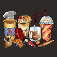 Bakery Coffee Cups Heavy Core Tee | Teevron
