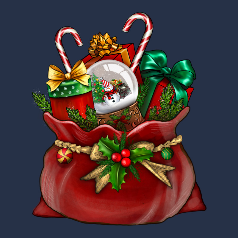 Chrismas Santa Claus Bag Premium Hoodie by NancyCooperArtShop | Teevron