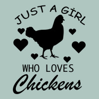 Just A Girl Who Love Chickens Premium Sweatshirt | Teevron
