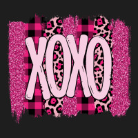 Love Xoxo Brushstrokes Valentines Heavyweight Hoodie | Teevron