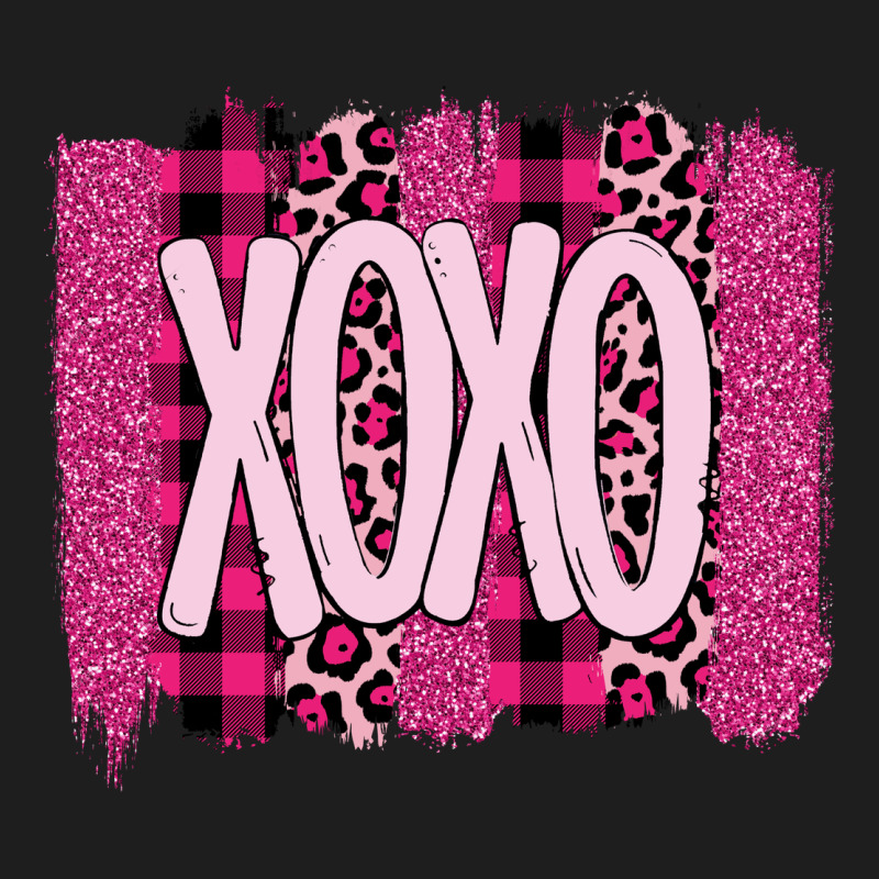 Love Xoxo Brushstrokes Valentines Heavyweight Hoodie by Bettercallsaul | Teevron