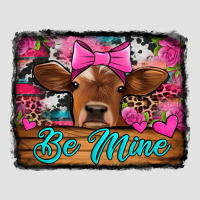 Be Mine Valentine's Day Cow Classic Tee | Teevron