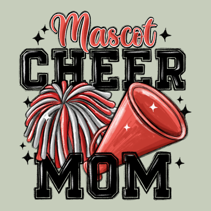 Mascot Cheer Mom Long Sleeve Tee by MaliasSmallBusiness | Teevron