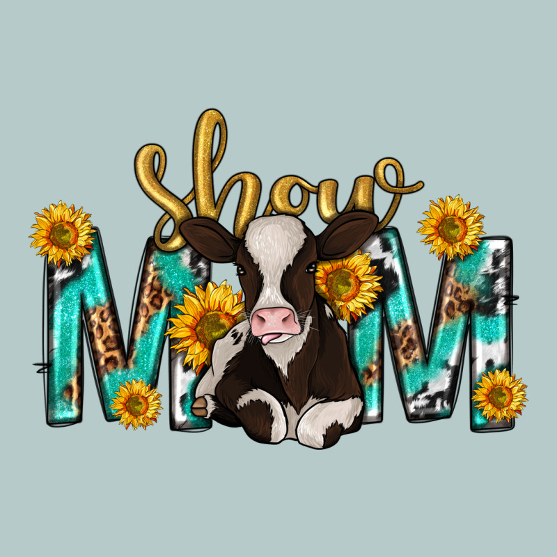 Show Mom With Cow Mothers Day Heavy Core Tee by texasbilliewilder | Teevron