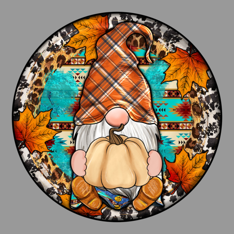 Fall Gnomes Round Earrings Vintage Hoodie by Artiststas | Teevron