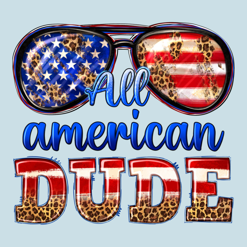 All American Dude Ladies Tee by texasbilliewilder | Teevron