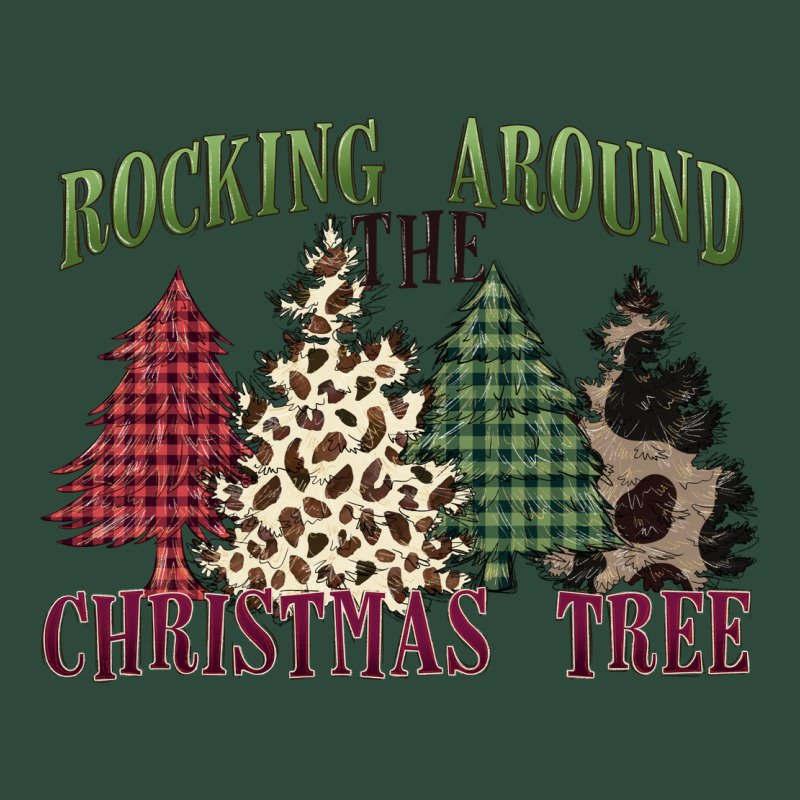Rocking Around The Christmas Tree Zipper Hoodie by MaliasSmallBusiness | Teevron