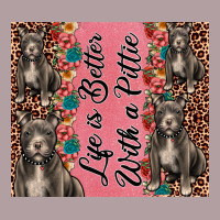 Life Is Better With A Pittie Vintage Hoodie | Teevron