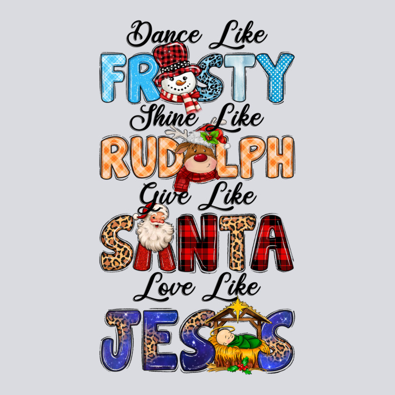 Dance Like Frosty Shine Like Rudolph Give Like Zipper Hoodie by MaliasSmallBusiness | Teevron