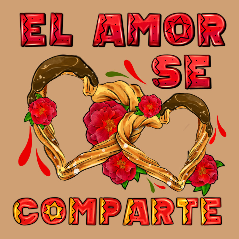 El Amor Se Comparte With Churros Vintage Tee by AdoDesignShop | Teevron