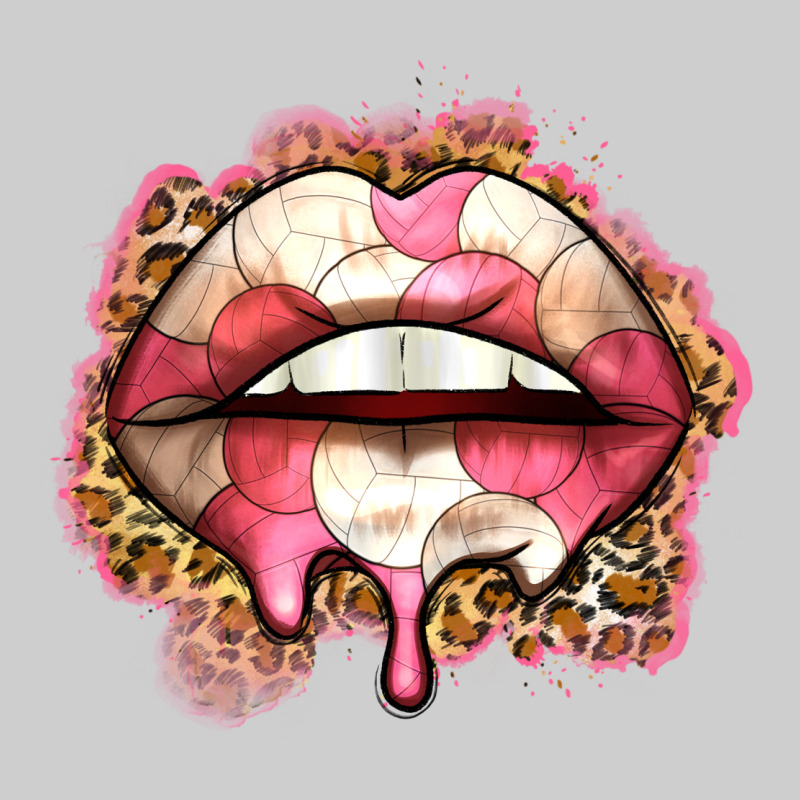 Volleyball Lips Premium Tee by Zillion Design Studio | Teevron