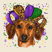 Mardi Gras Hat Dachshund Ladies Tee | Teevron