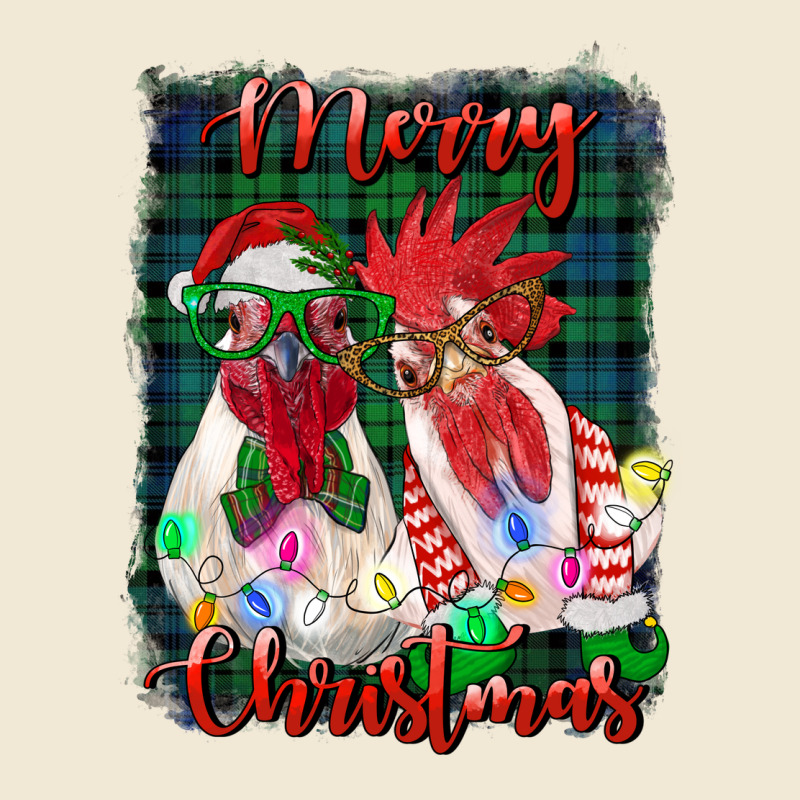 Christmas Roosters With Background Premium Tee by RanaPortraitStore | Teevron