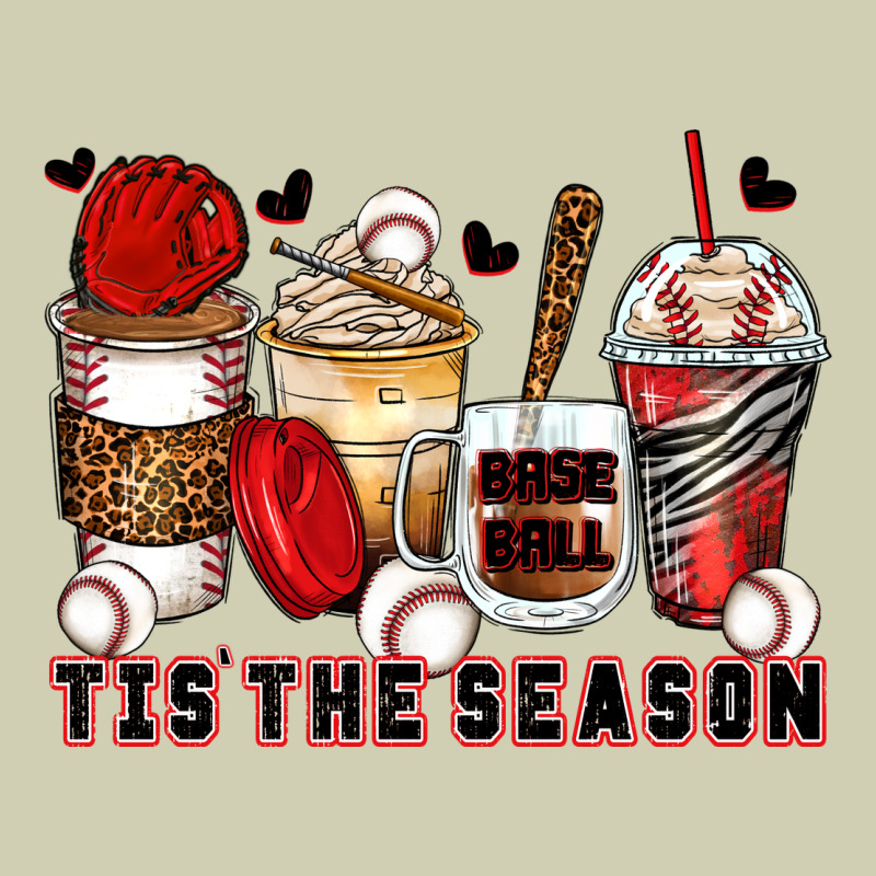 Tis' The Season Baseball Coffee Cups Heavy Core Tee by Zillion Design Studio | Teevron