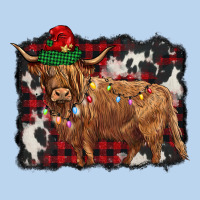 Christmas Highland Cow Classic Tee | Teevron