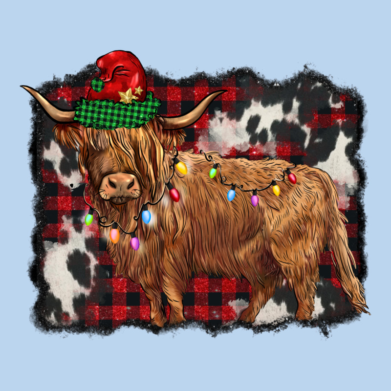 Christmas Highland Cow Classic Tee by BarkalooDesign | Teevron