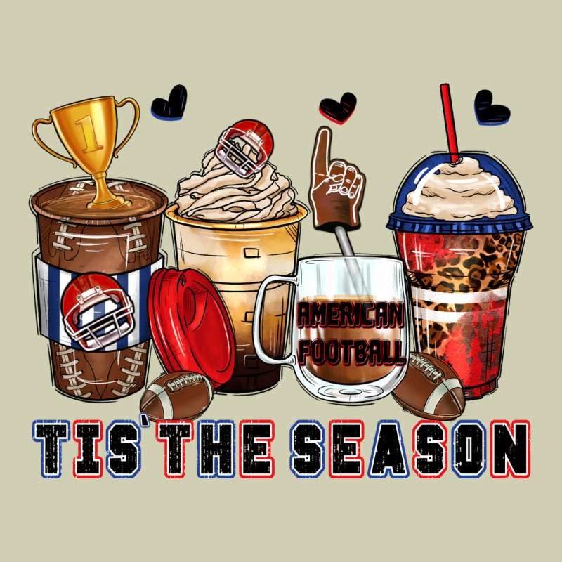 Tis' The Season American Football Coffee Cups Heavy Core Tee by Zillion Design Studio | Teevron