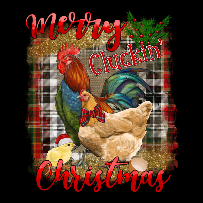 Merry Cluckin' Christmas Premium Tee by RanaPortraitStore | Teevron