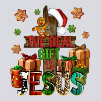 The Real Gift Is Jesus Zipper Hoodie | Teevron