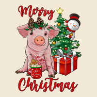 Merry Christmas Pig Premium Tee | Teevron