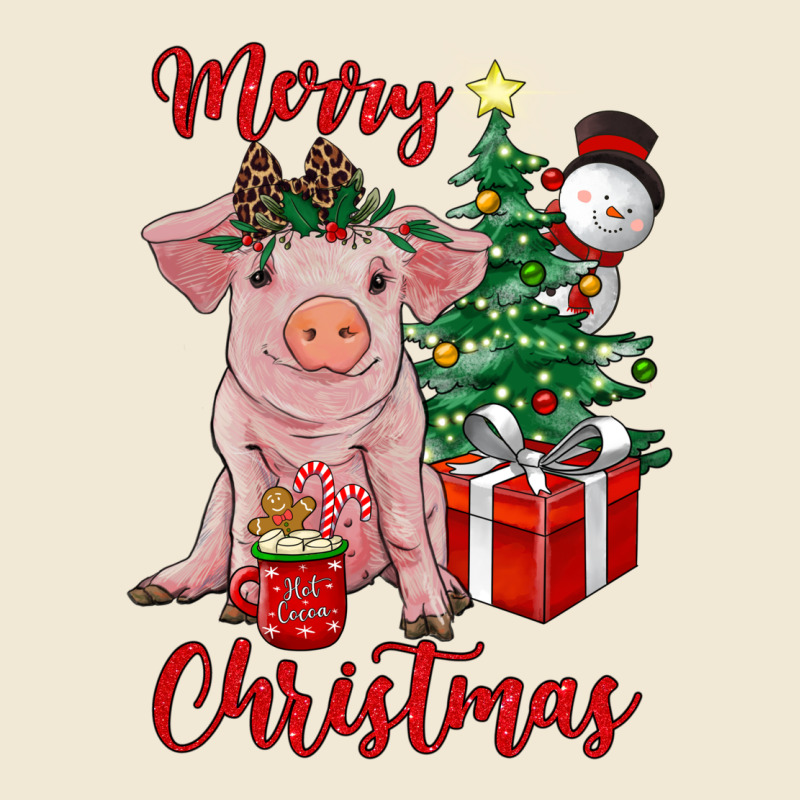 Merry Christmas Pig Premium Tee by RanaPortraitStore | Teevron