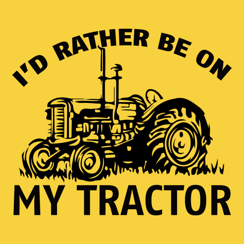 I D Rather Be On My Tractor Premium Sweatshirt by Bettercallsaul | Teevron