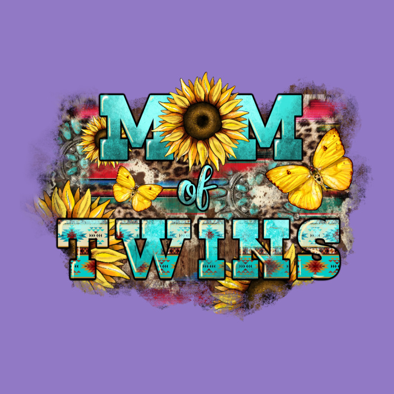Mom Of Twins Sunflower Mothers Day Urban Hoodie by HowdyJamesFarm | Teevron
