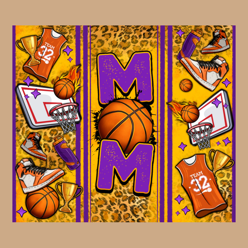 Basketball Mom Vintage Hoodie by Jasminsmagicworld | Teevron