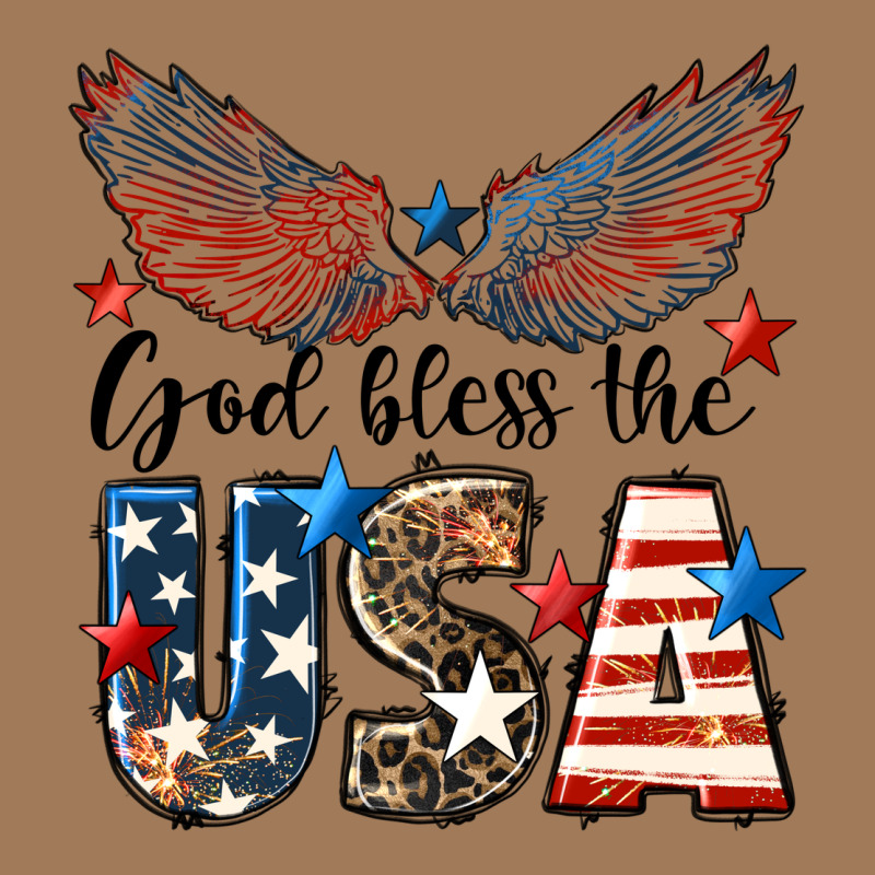 Western God Bless The Usa Classic Tee by LillyAllenDesigns | Teevron