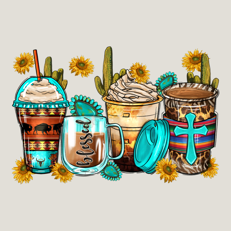 Blessed Coffee Cups Heavy Core Tee by Zillion Design Studio | Teevron