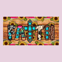 Faith License Plate Ladies Tee | Teevron