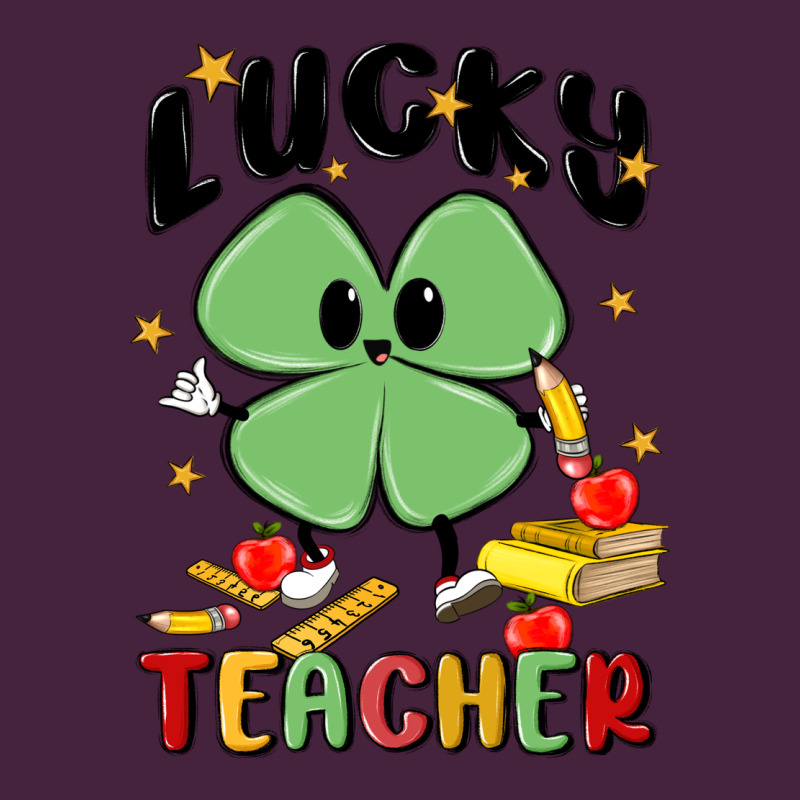 Lucky Teacher Long Sleeve Tee by MaliasSmallBusiness | Teevron